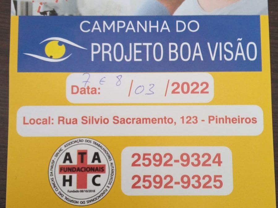 CAMPANHA BOA VISÃO
