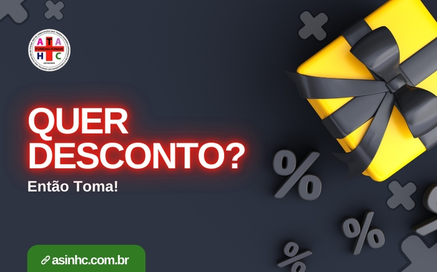 Quer descontos? Então Toma!