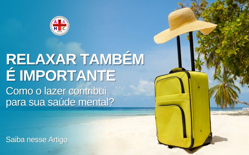 Relaxar também é importante